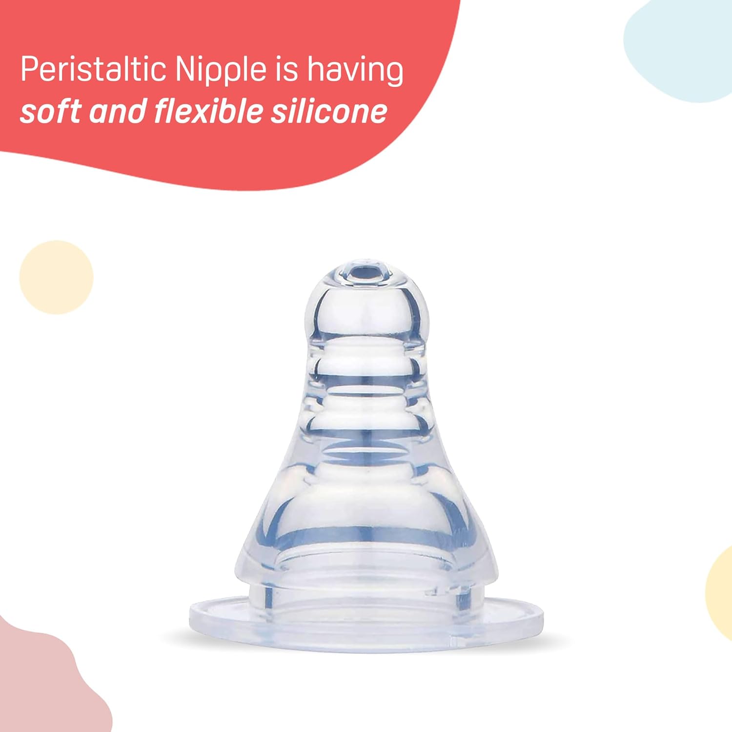 Pigeon Flexible Nipples 6M+ (Size Y) BPA/BPS Free - 1pc
