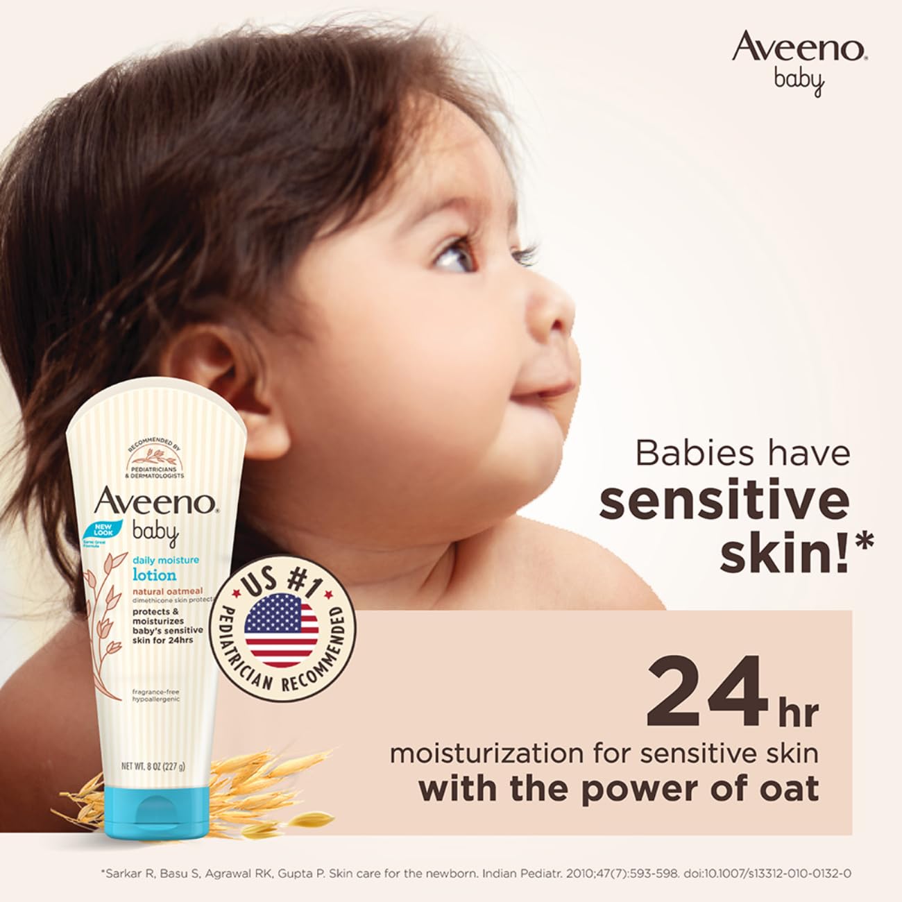 Aveeno Baby Daily Moisturising Lotion 227gm