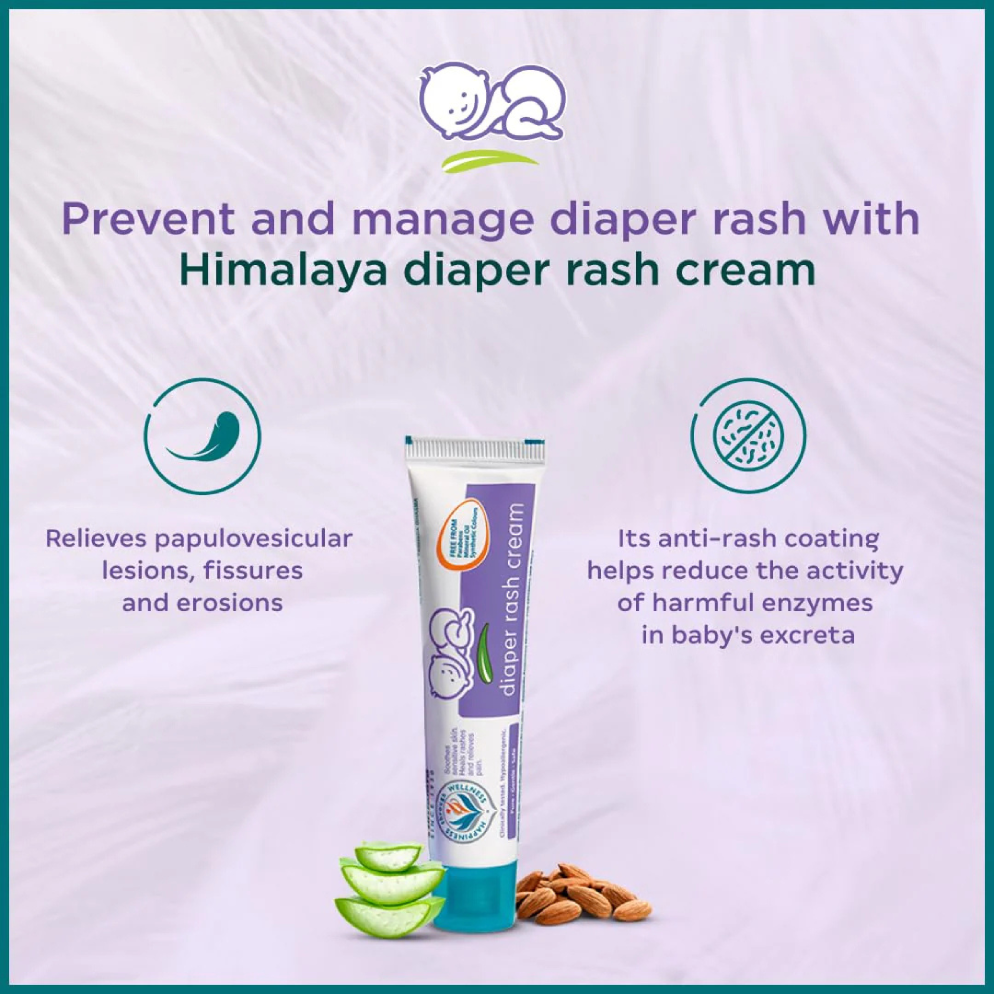 Himalaya Diaper Rash Cream - 50g