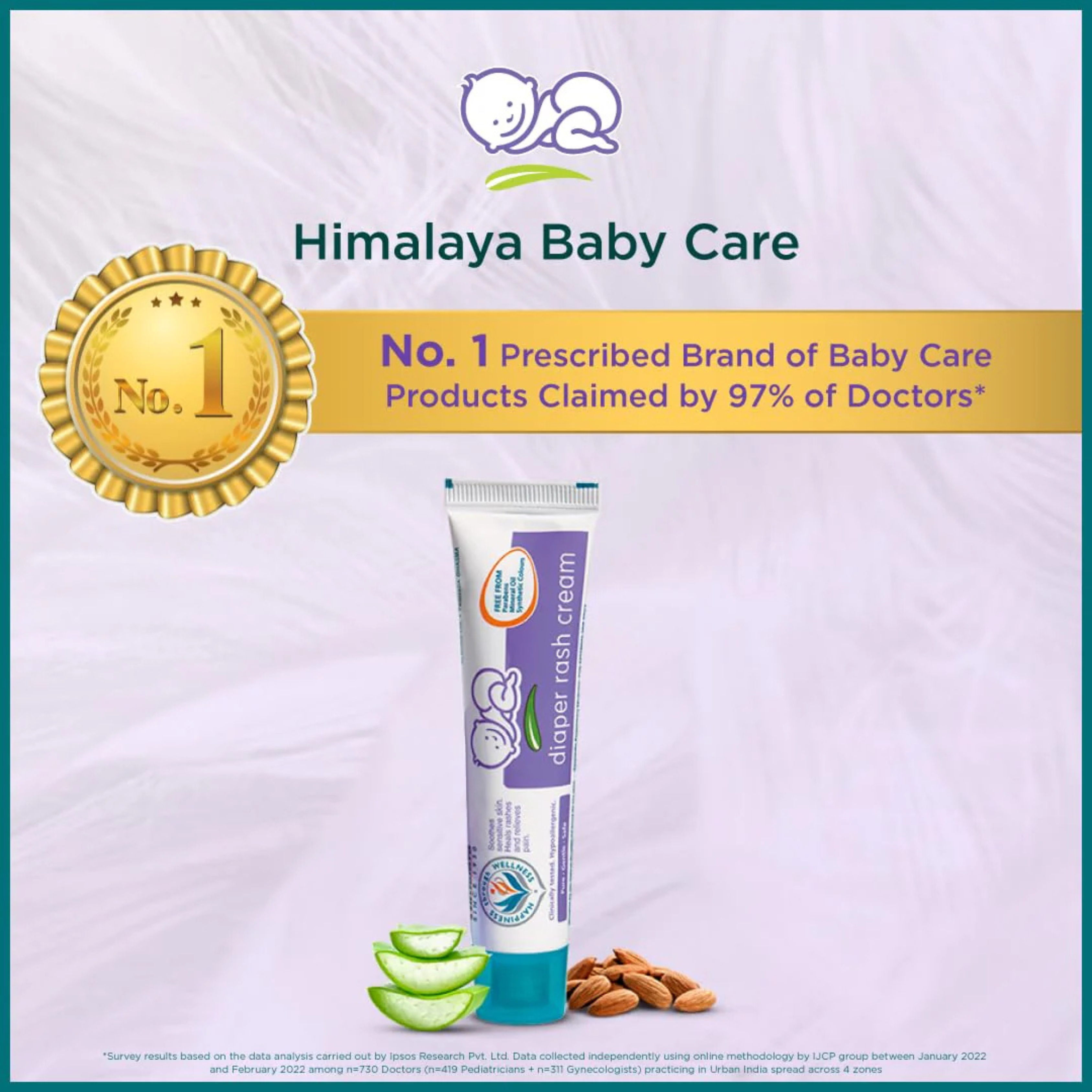 Himalaya Diaper Rash Cream - 50g