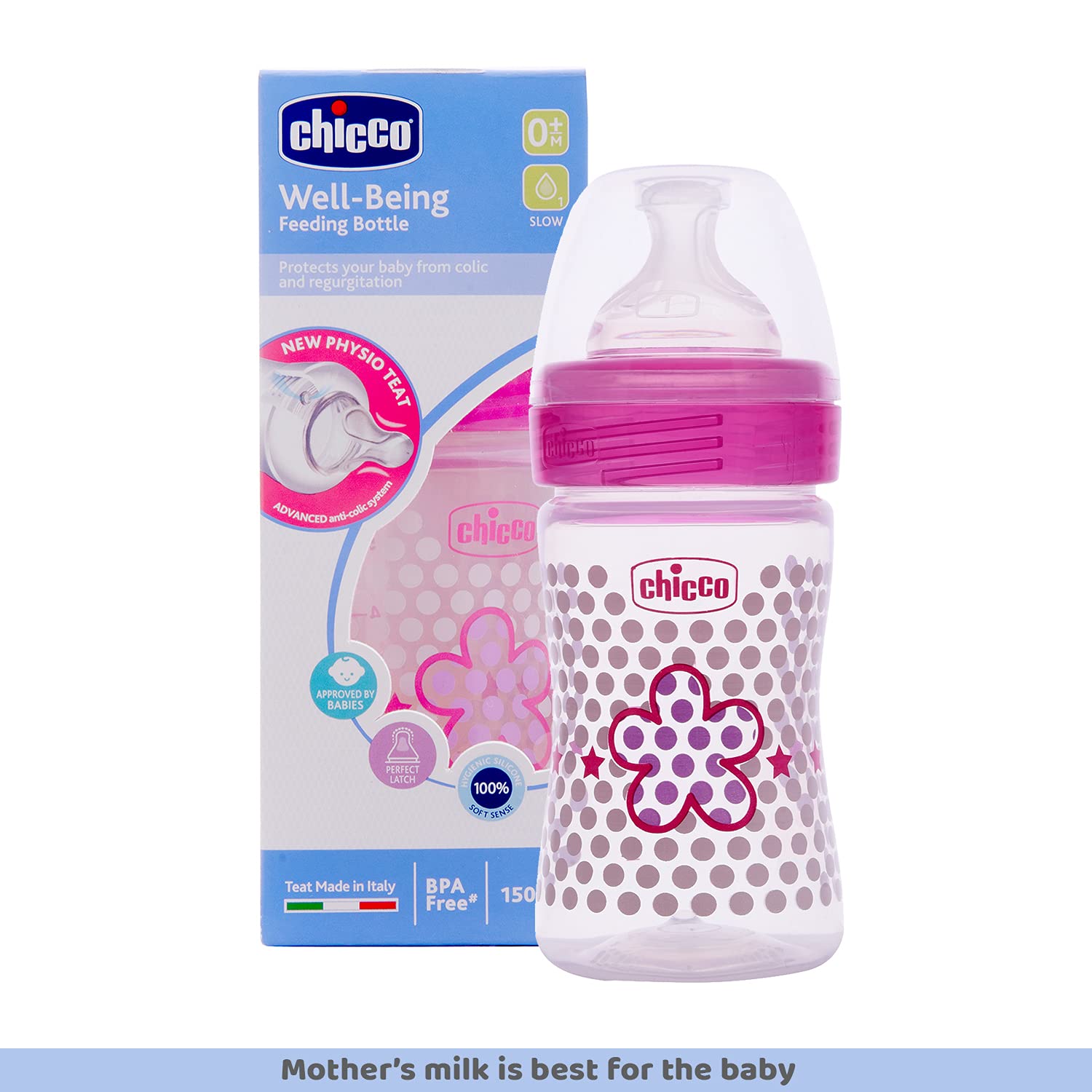Chicco Feeding Bottle 0M+ (150ml)