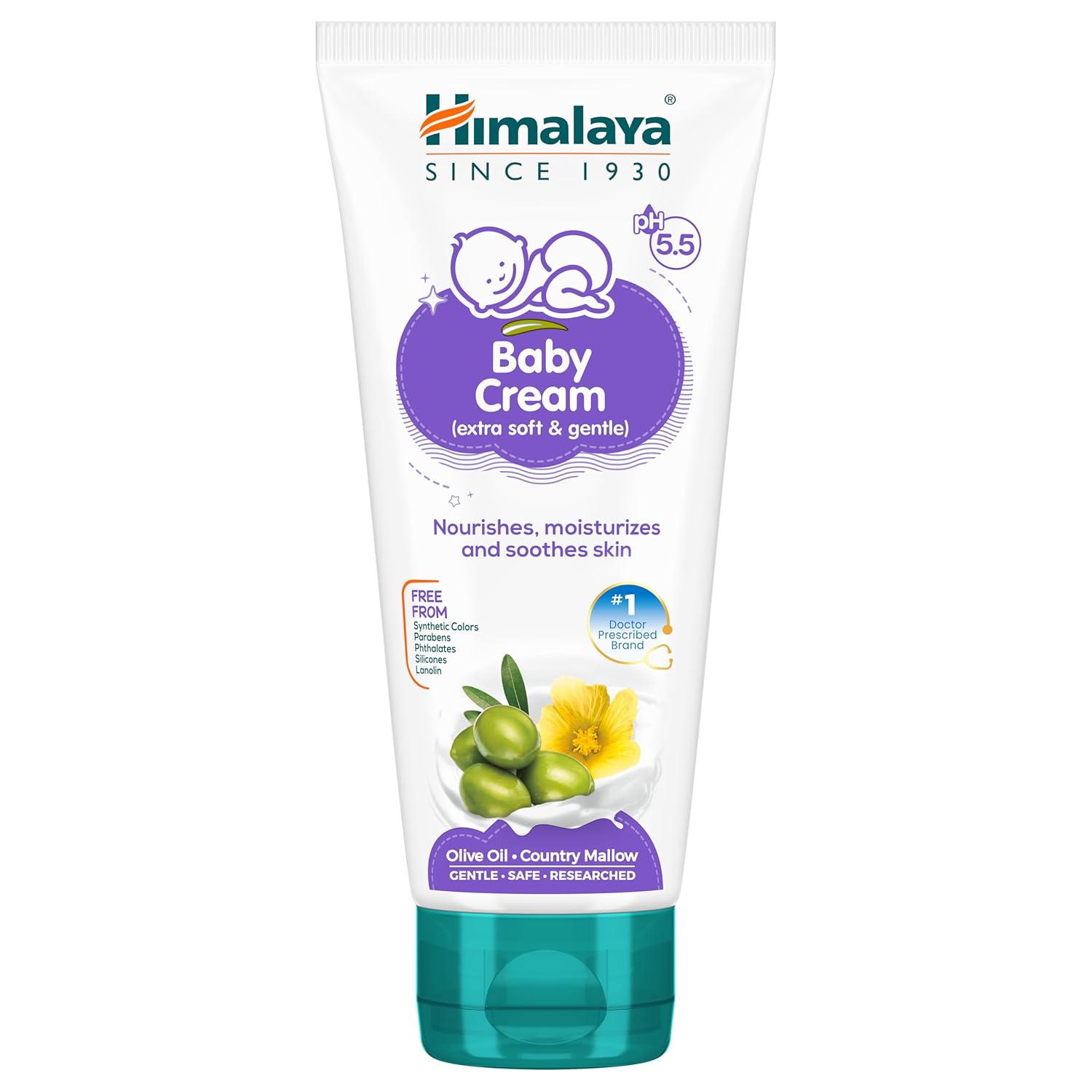 Himalaya Baby Cream (Extra soft & Gentle) 200ml