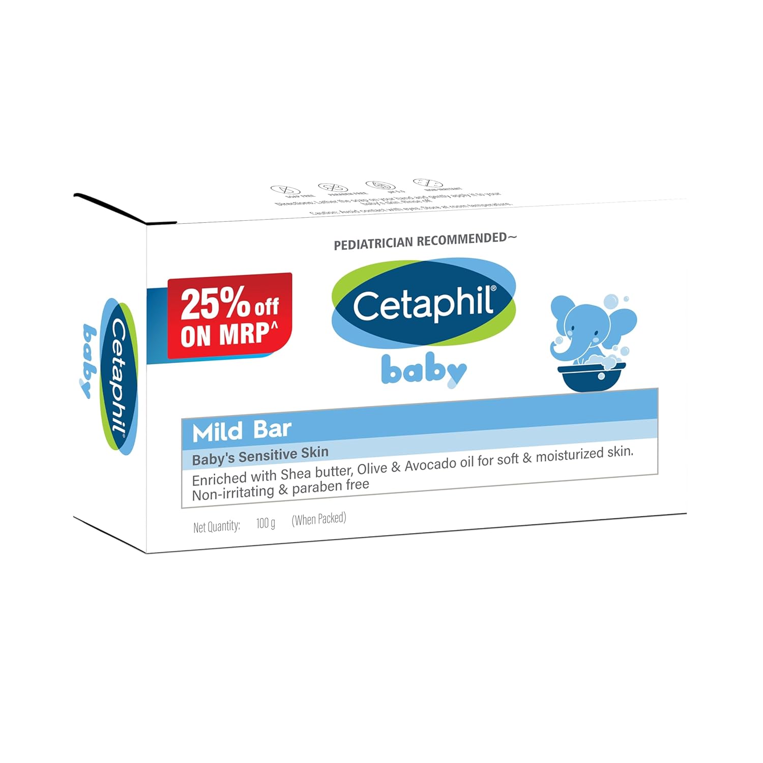Cetaphil Baby Mild Bar 100g