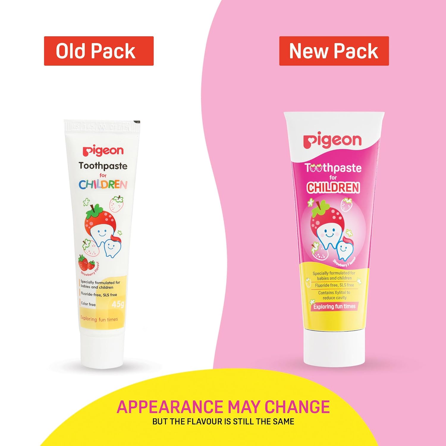 Pigeon Children Toothpaste Strawberry (45g)