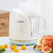 Baybee 4-in-1 Baby Food Processor | Electric Baby Food Maker With Steamer, Chopper, Grinder & Blender | Portable Baby Food Steamer & Puree Maker For Toddlers | BPA-Free,White
