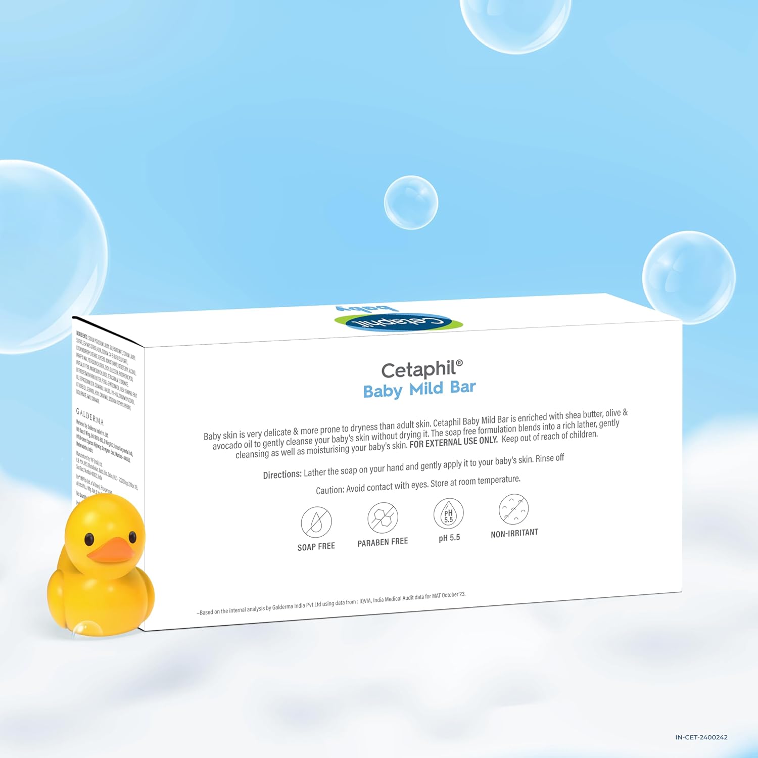 Cetaphil Baby Mild Bar 100g