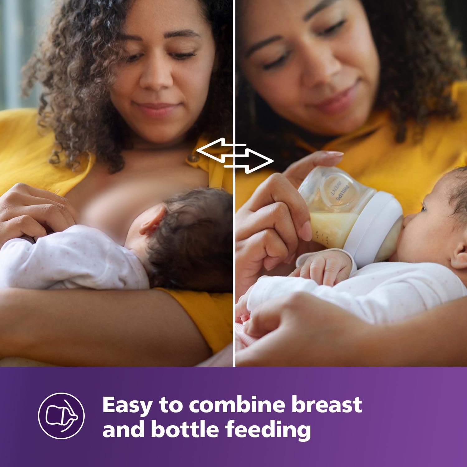 Philips Avent Feeding Bottle 260ml - Natural Response | ideal for 1 months+