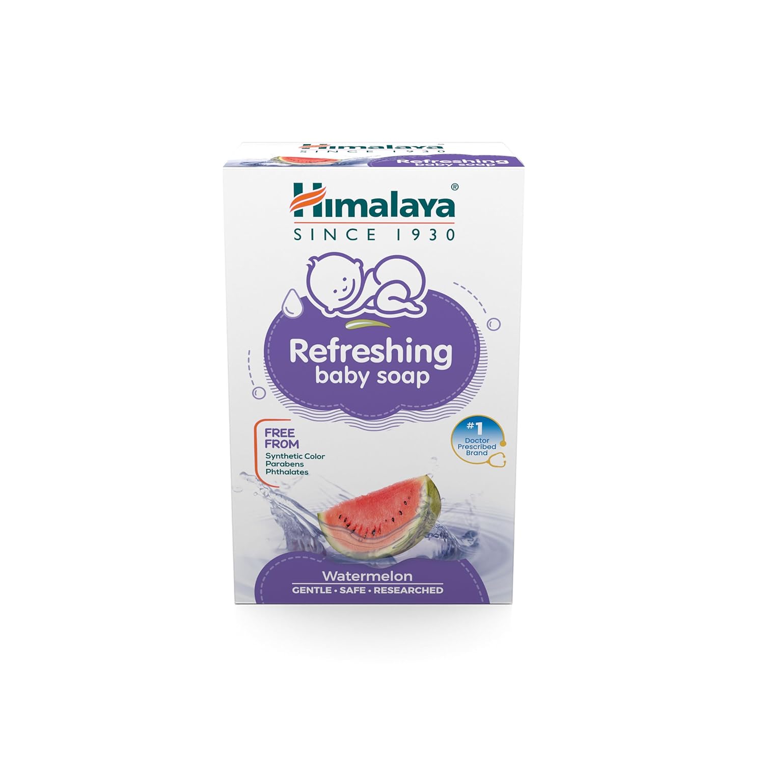 Himalaya Baby Refreshing Soap - Watermelon (75g)