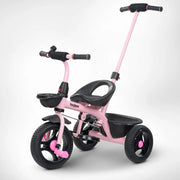 Baybee Trilo 2 in 1 Baby Tricycle for Kids, Smart Kids Tricycle with Parental Push Handle - (PINK)