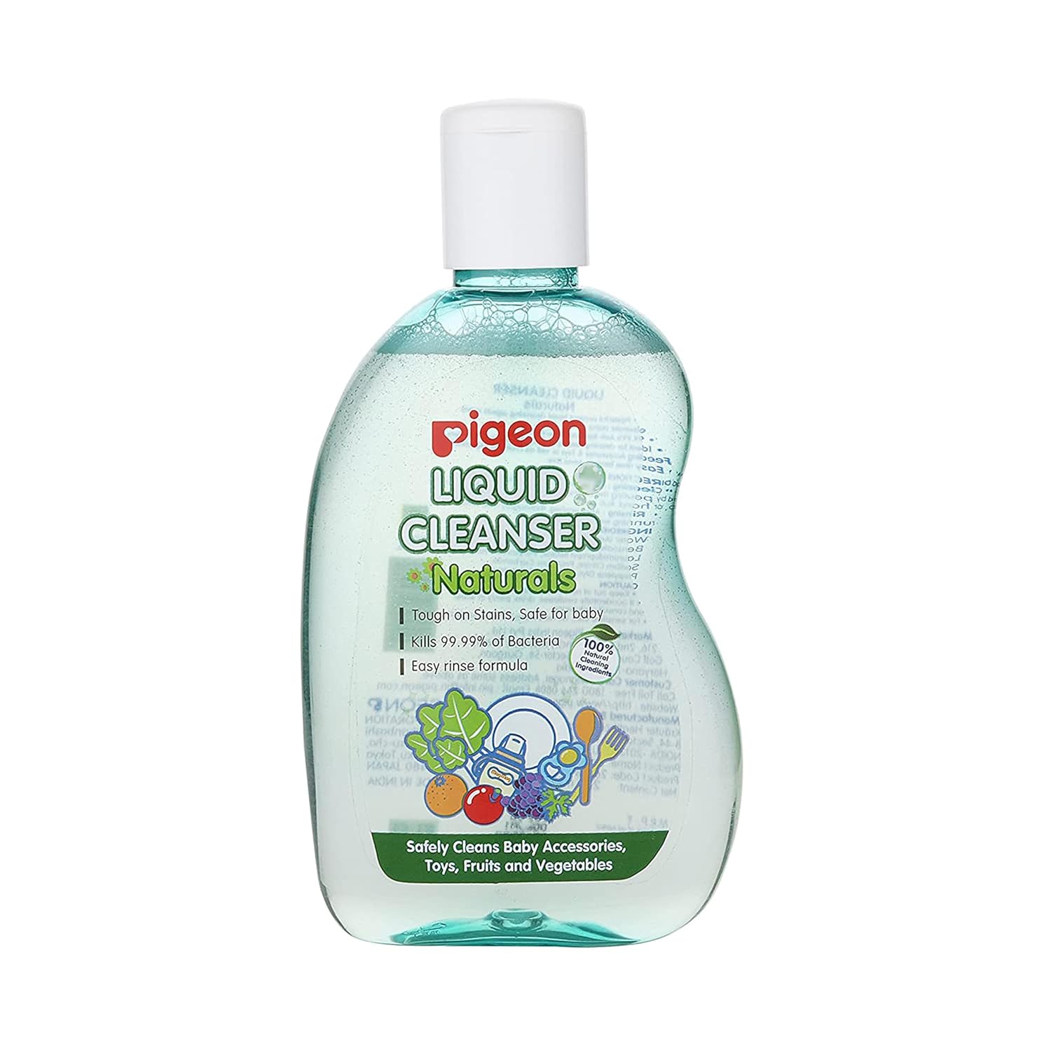 Pigeon Liquid Cleanser Naturals | Safely Cleans Baby Accessories, Toys, Fruits & Vegetables - 200ml