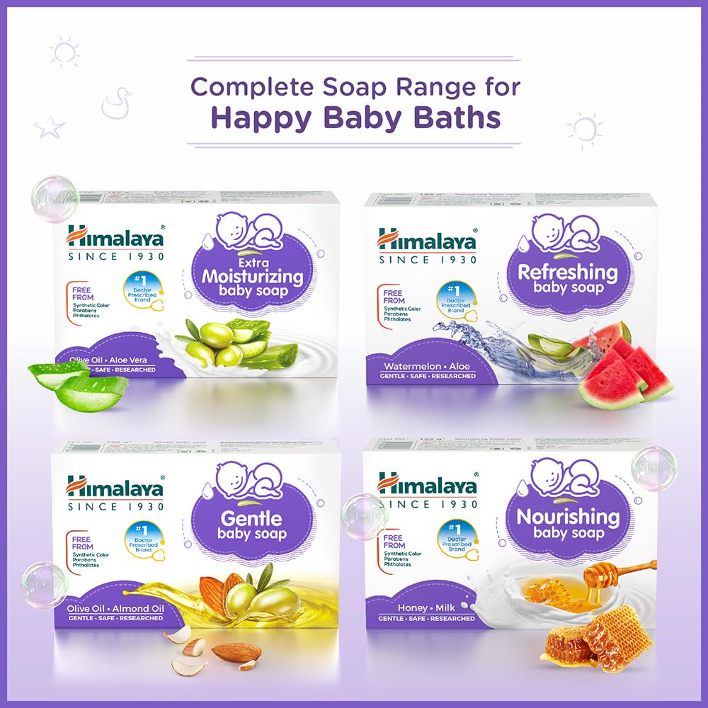 Himalaya Baby Nourishing Soap- Honey & Milk (75 GM)