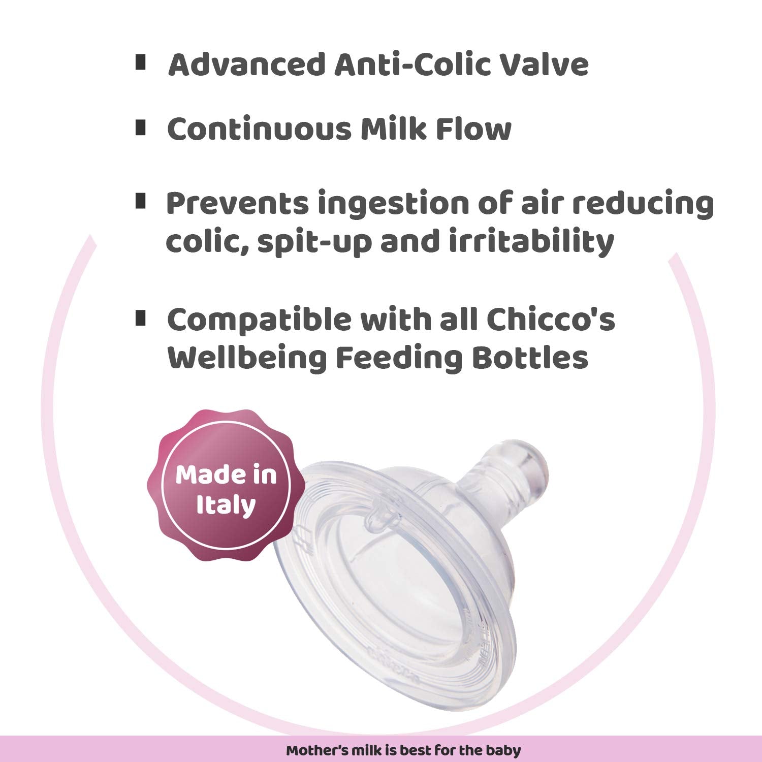 Chicco Feeding Bottle 4M+ (330ml)