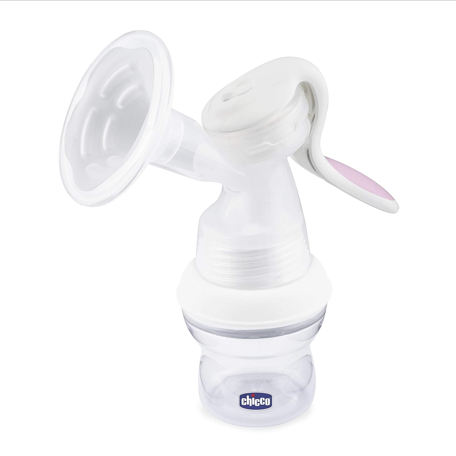 Chicco Manual Breast Pump | 0% BPA | Compatible with Natural Feeling, Well-being, Original Touch Perfect 5 Feeding Bottles.