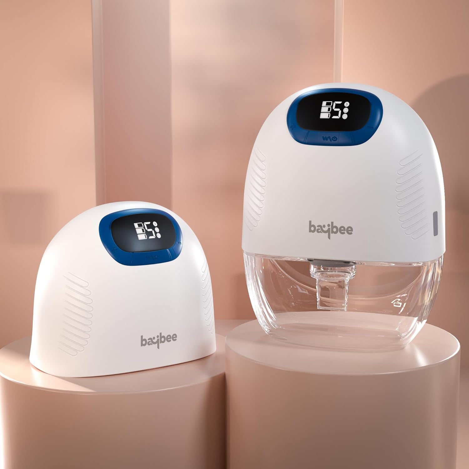 Baybee Silent Wearable Electric Breast Pump (S30) | 4 Mode, 12 Levels, Light & Convenient, Easy Cleaning