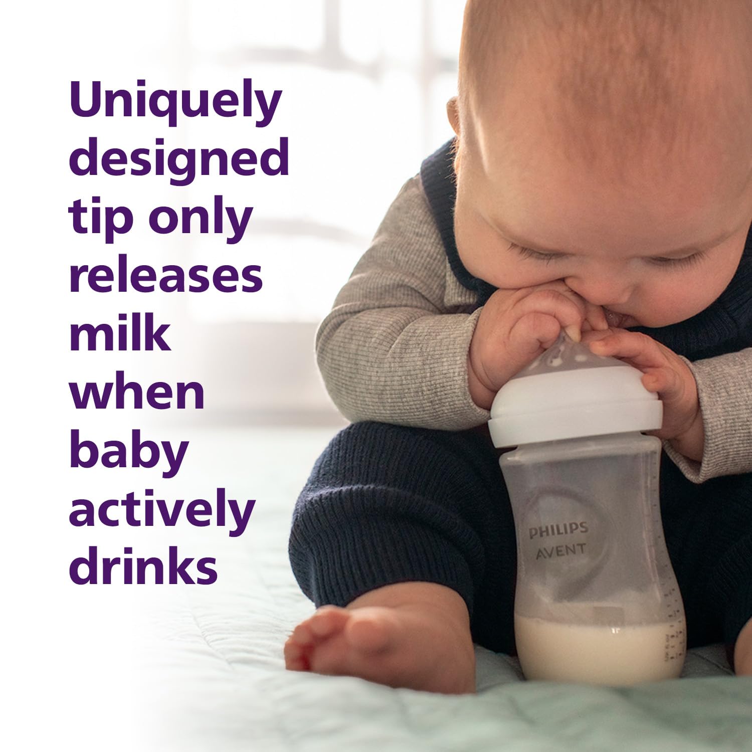 Philips Avent Feeding Bottle 260ml - Natural Response | ideal for 1 months+
