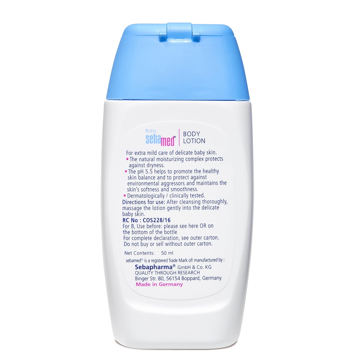 Sebamed Lotion for Delicate skin with Camomile - (50ml)