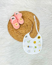Spill Resistant Bibs, Baby Apron With Bib, Baby Bibs For 6 to 12 Months, Fastdry Bibs, Soft muslin Cotton Bib