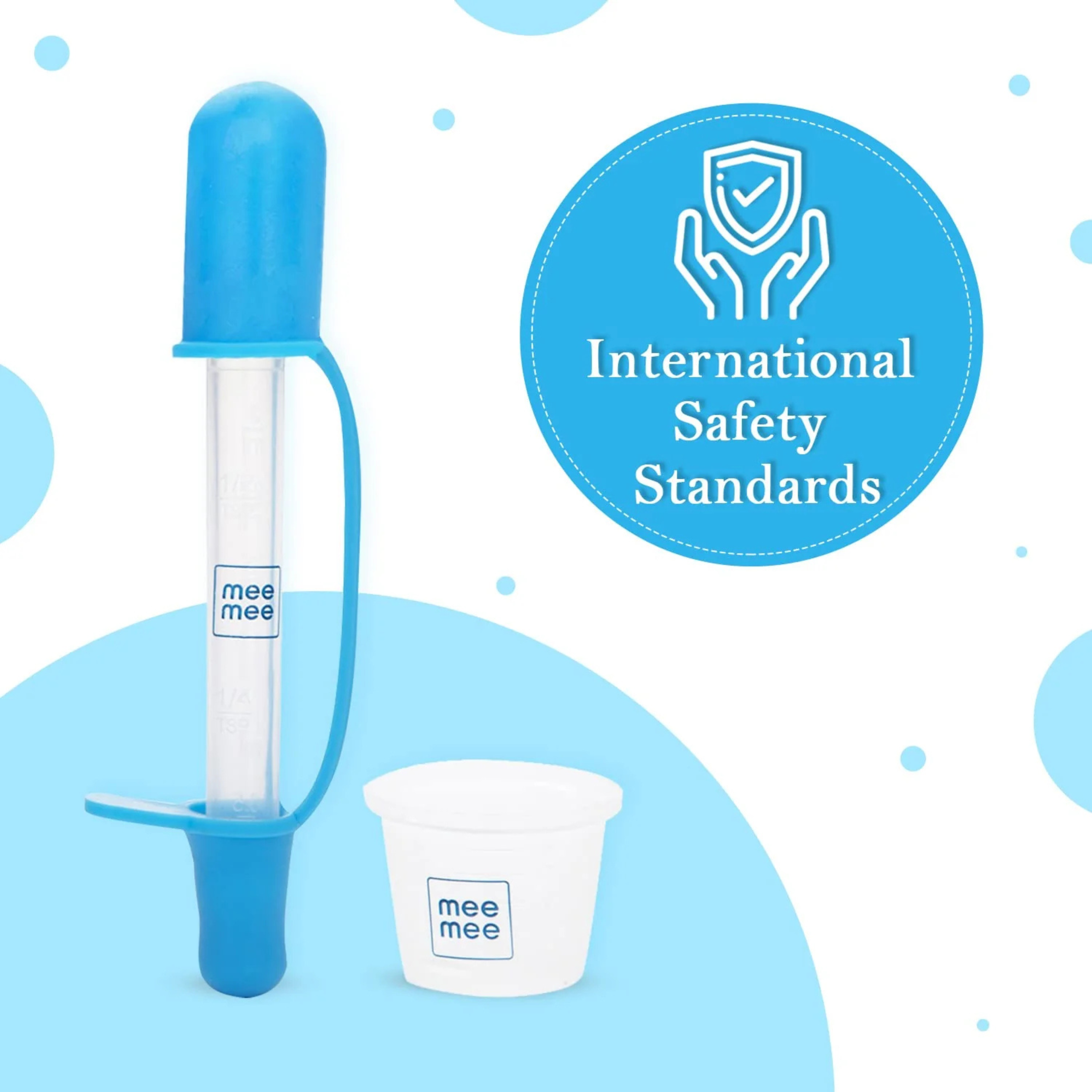 Mee Mee Accurate Medicine Dropper & Dispenser 0M+ (Blue)